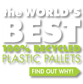 The World's Best 100% Recycled Plastic Pallets - Find Out Why!